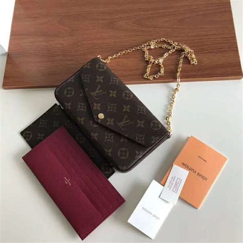 authentic louis vuitton pochette accessoires|louis vuitton felicie pochette monogram.